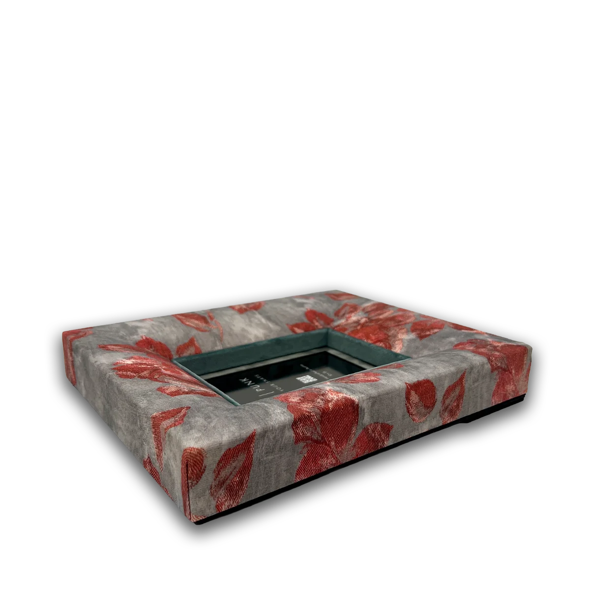 Moderner Bilderrahmen Concrete Rose in Grau mit Rosenmotiv – urbanes Design, ideal für Interior & Wandgestaltung.
